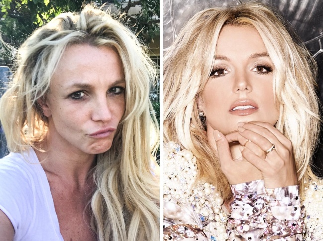 17 Potret selebriti dunia saat tanpa makeup, pangling nggak nih?
