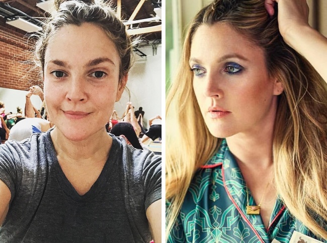 17 Potret selebriti dunia saat tanpa makeup, pangling nggak nih?