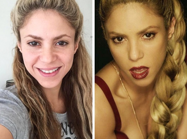 17 Potret selebriti dunia saat tanpa makeup, pangling nggak nih?