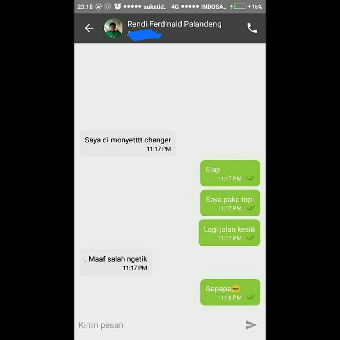 16 Percakapan kocak driver ojek online dan penumpangnya, ada-ada saja