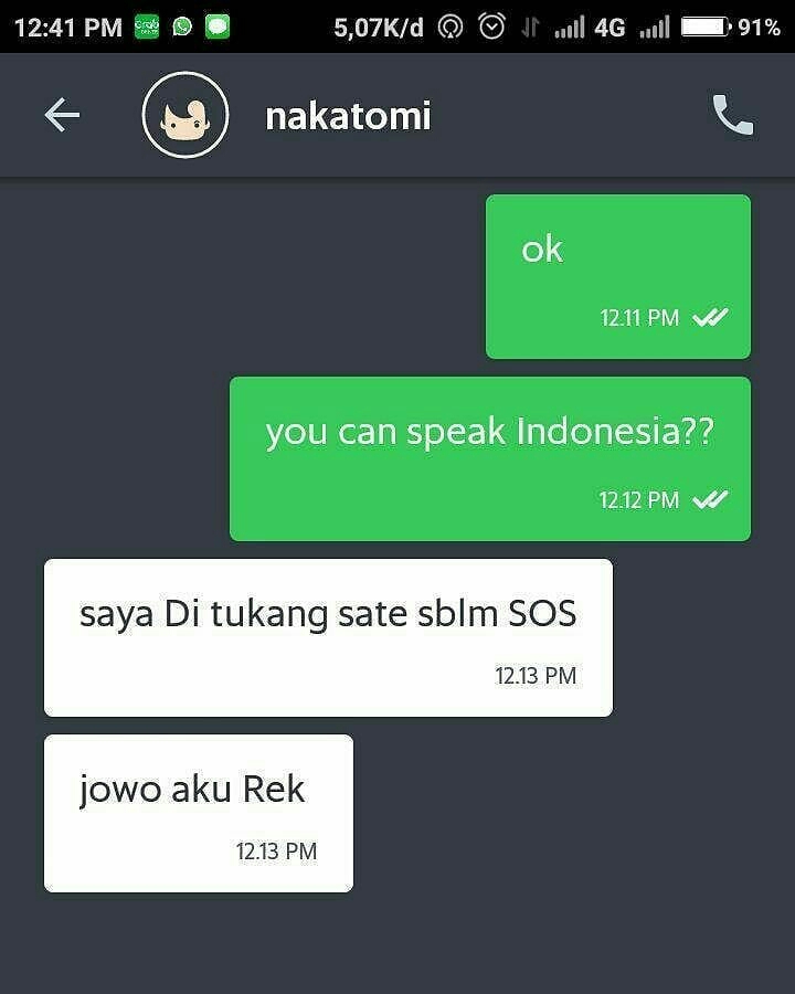 16 Percakapan kocak driver ojek online dan penumpangnya, ada-ada saja
