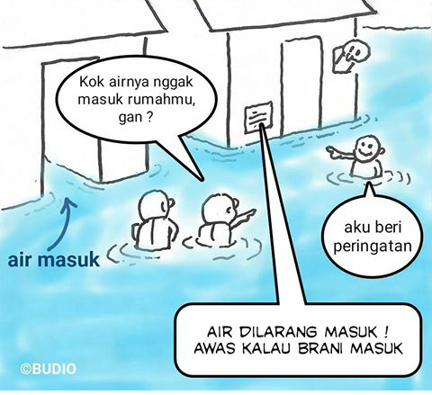7 Meme 'banjir ibu kota' ini ngejleb abis