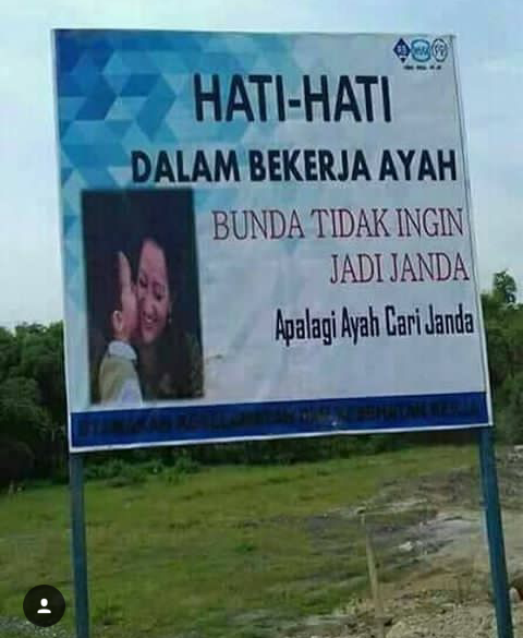5 Himbauan di jalan ini bikin tepuk jidat, jangan baper duluan ya