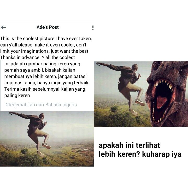 Iya sih keren banget tapi ko..