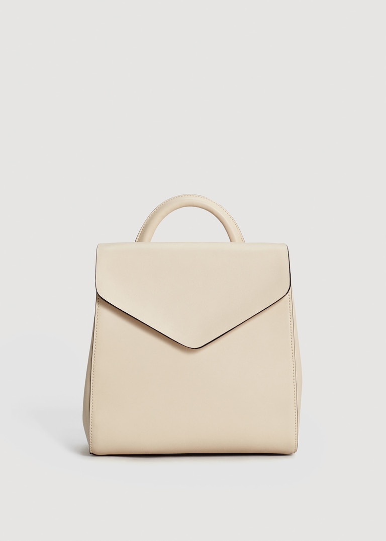Front Lapel Backpack by Mango