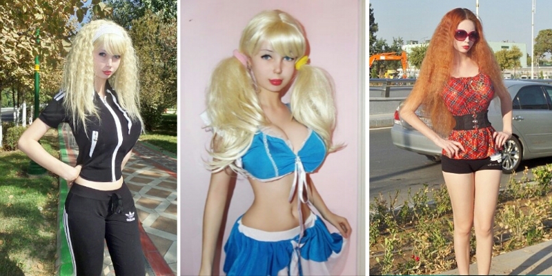 Cewek ini dijuluki Barbie di dunia nyata