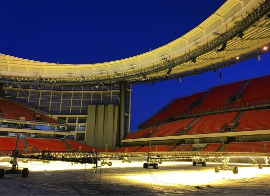 Foto sisi dalam stadion (sumber foto IG : uranova)