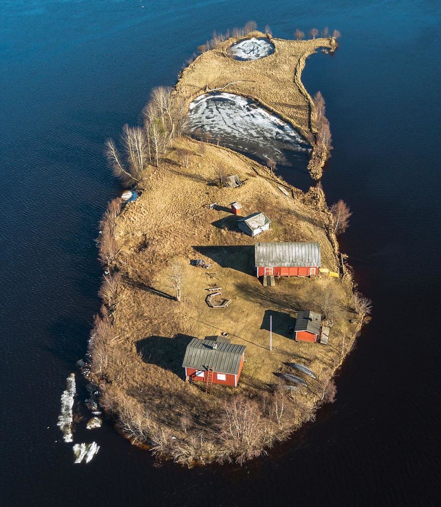 4 Potret keindahan Pulau Kotisaari di Finlandia selama 4 musim