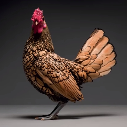 Fotografer mengubah ayam menjadi supermodel, hasilnya luar biasa!