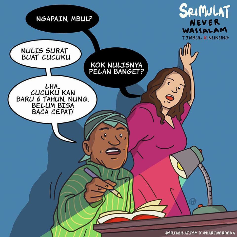 9 Komik strip Srimulat ini kocak abis, bikin tepuk jidat berkali-kali