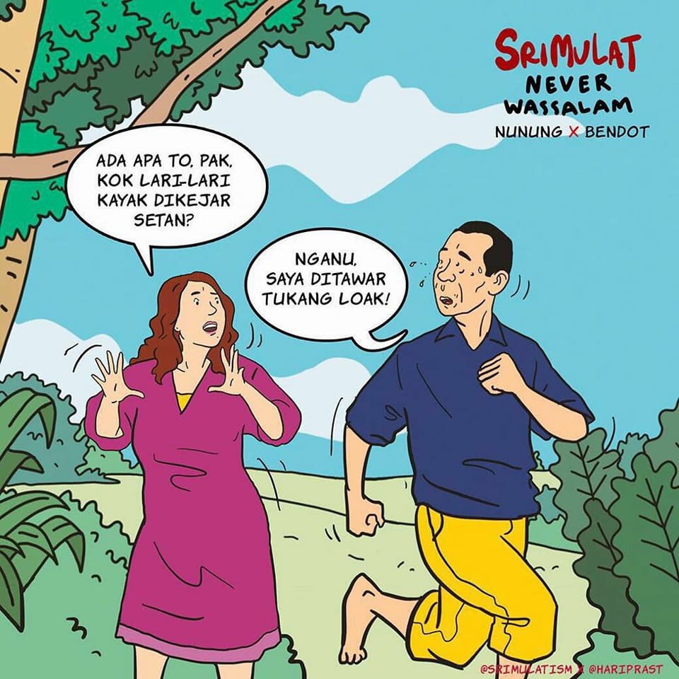 9 Komik strip Srimulat ini kocak abis, bikin tepuk jidat berkali-kali