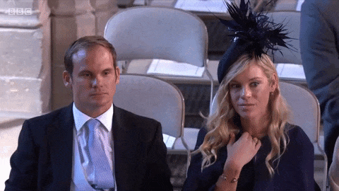Datang ke Royal Wedding, begini ekspresi mantan pacar Pangeran Harry