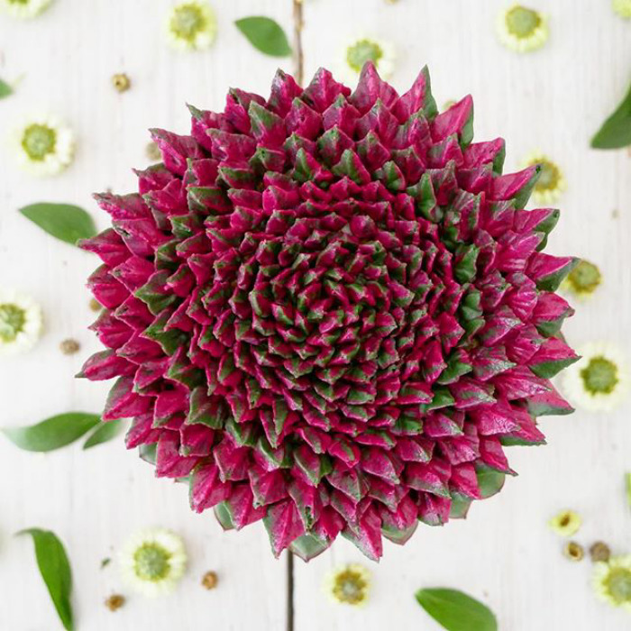 15 Kue berbentuk buket bunga ini dibuat dari sayur dan buah, indah!