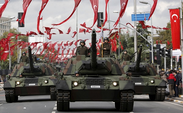 Turki paade militer tank