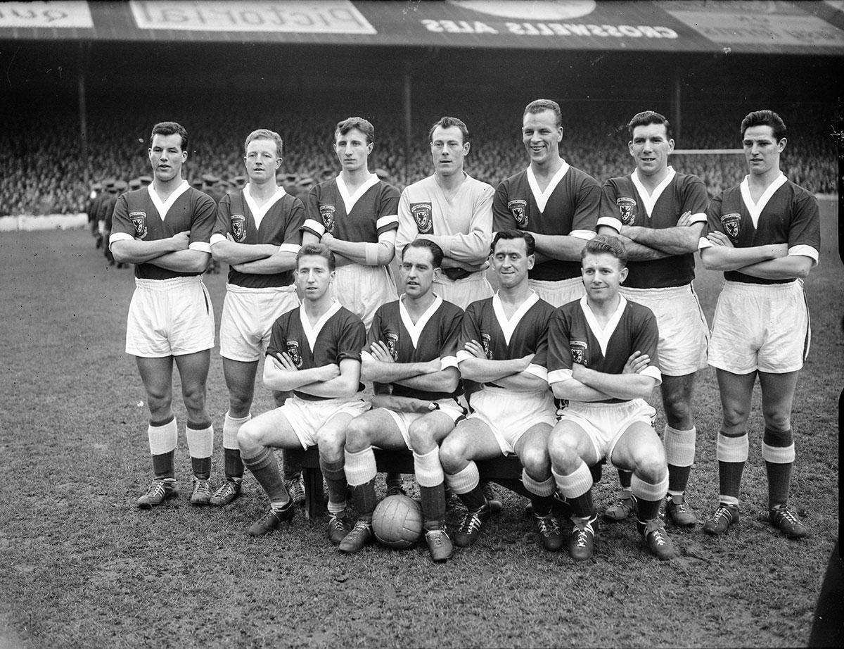 Чемпионат футбола 1958 года. Футбол ЧМ 1958 сборная СССР. Шотландия ЧМ 1958. 17 Февраля 1958.