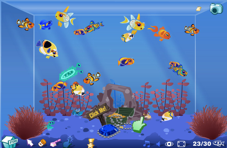happy fish dream aquarium game