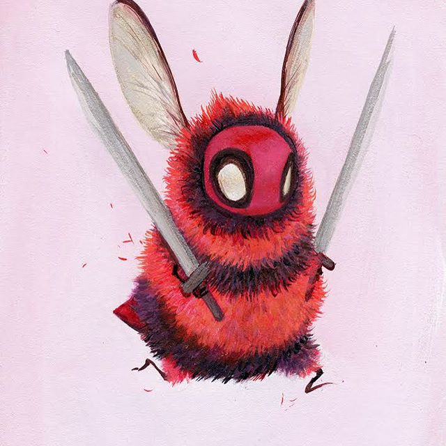 10 Gambar lebah jika menjadi karakter film dan kartun terkenal