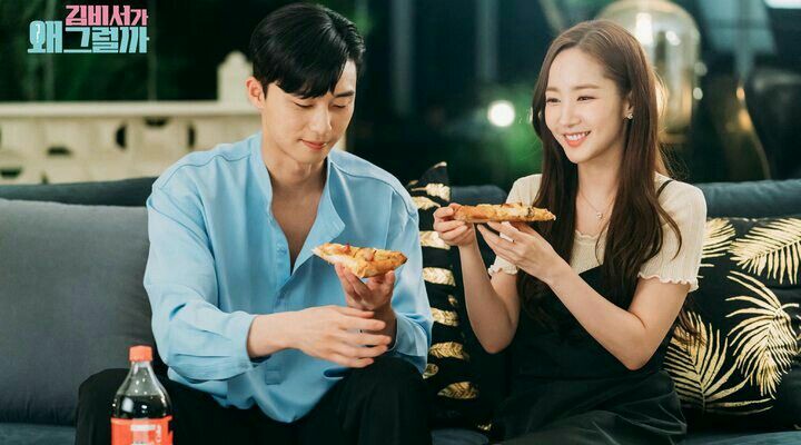 Kedekatan Park Couple di drama Korea What's Wrong With Secretary Kim