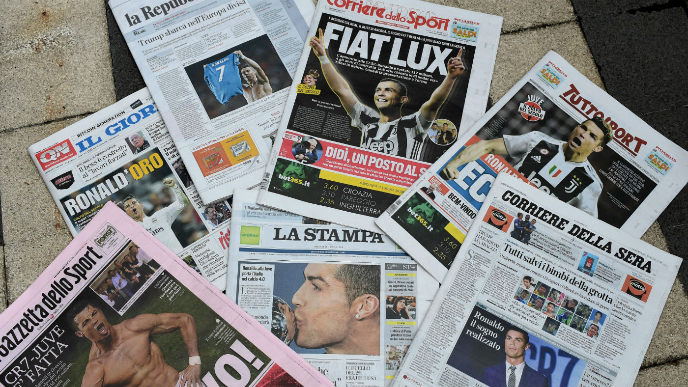 Transfer Ronaldo ke Juventus. (Theweek.co.uk)