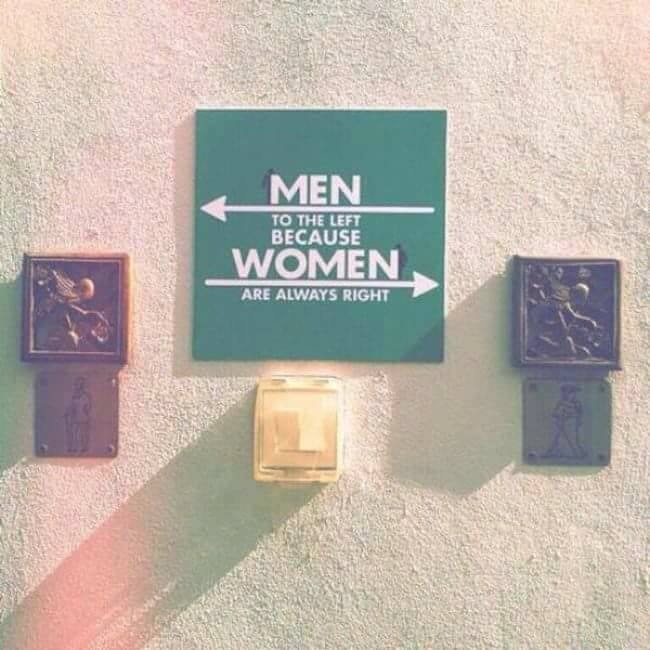 Wanitas selalu benar