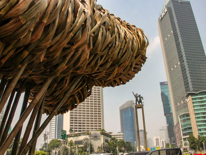 Ini fakta 'Bambu Getah Getih' di Jakarta untuk sambut Asian Games 2018