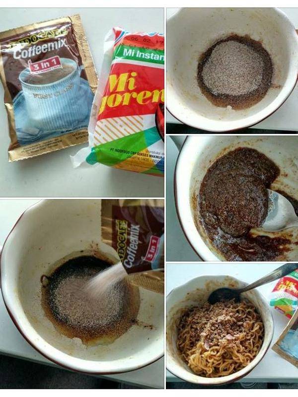 Gagal kreatif, 11 cara penyajian mi instan ini bikin tepuk jidat deh