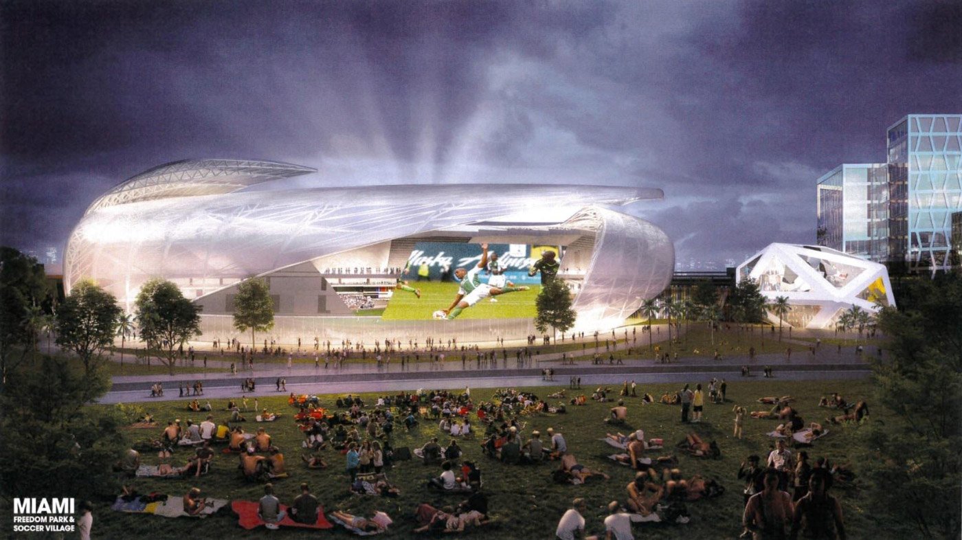 Desain Stadion Inter Miami
