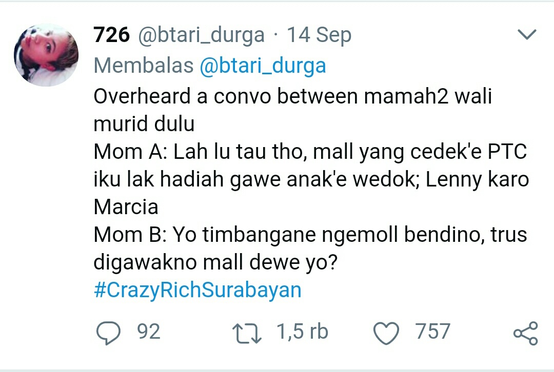 21 Percakapan Crazy Rich Asians ini kocaknya bikin geleng kepala
