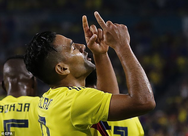 Selebrasi Falcao