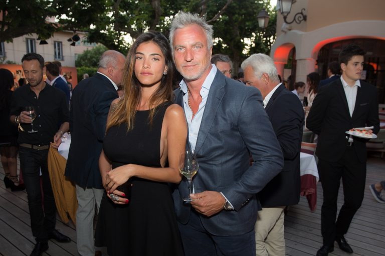 David Ginola & Maeva Denat