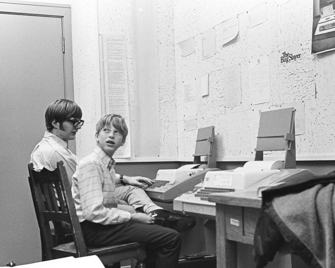 7 Foto kenangan Paul Allen & Bill Gates saat mulai merintis Microsoft