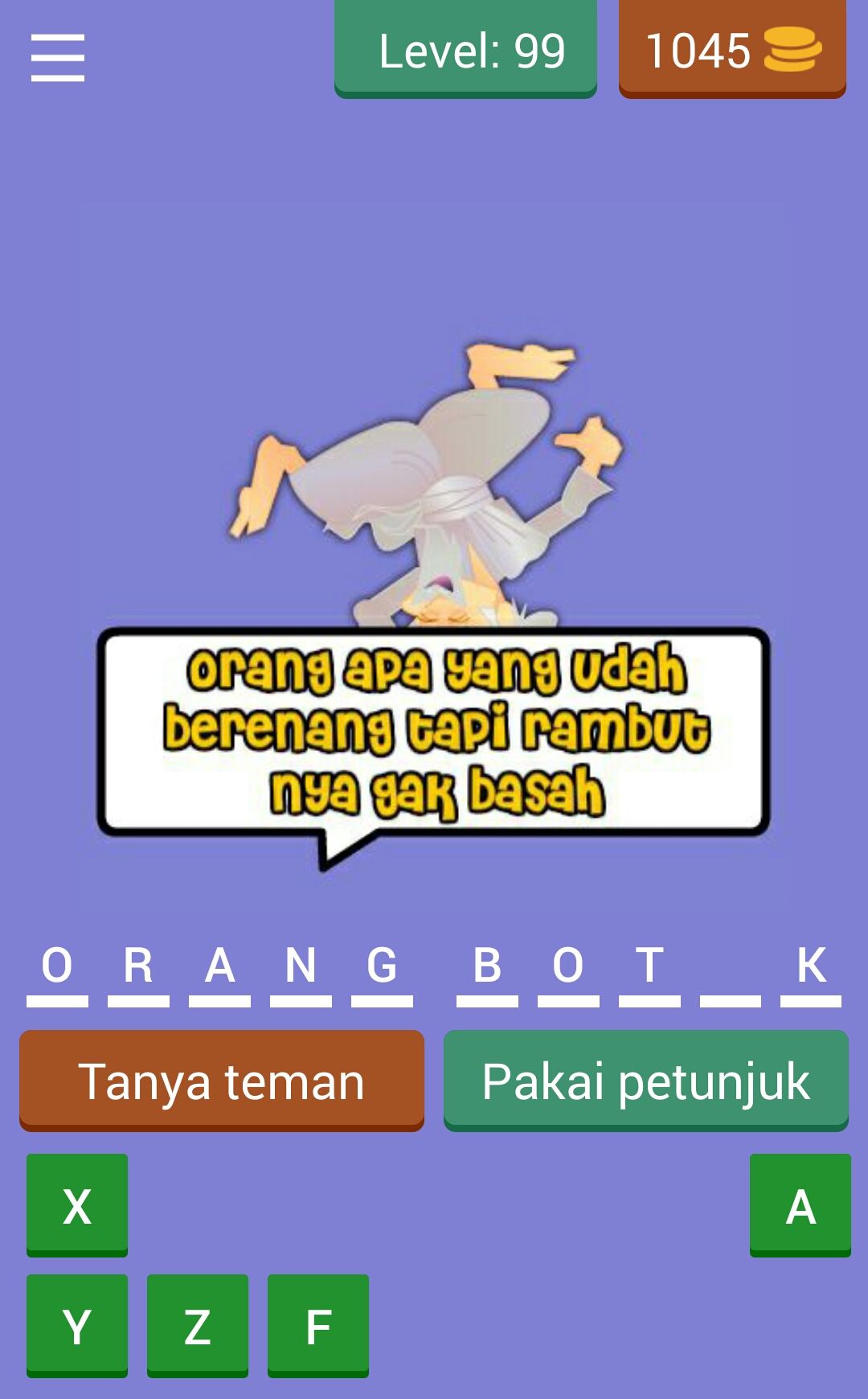 Pertanyaan Quiz Lucu
