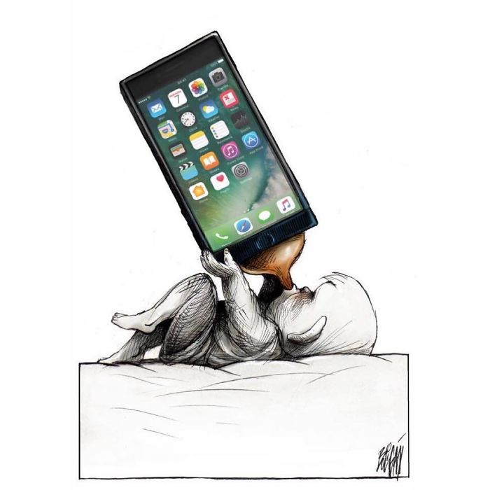 Kecanduan internet sejak kecil