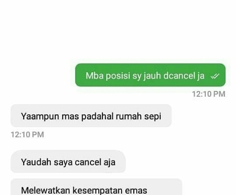9 Percakapan lucu driver ojol dan penumpang soal cancel orderan