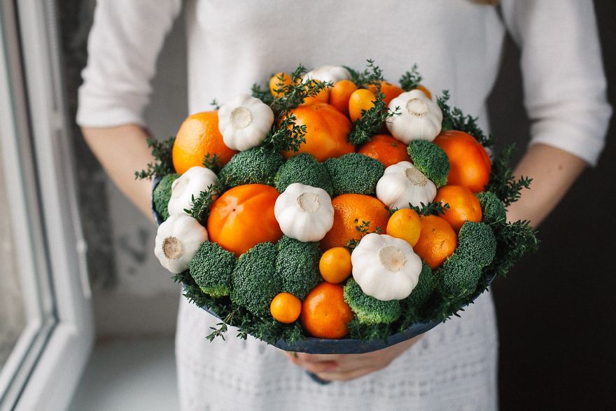 15 Kreasi buket buah sayur bisa gantikan indahnya buket bu