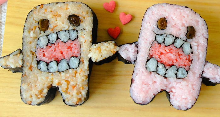 9 Bentuk sushi yang indah dan warna-warni, bikin lapar mata & perut