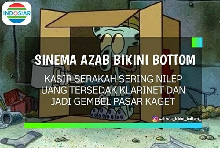 12 Meme kocak Spongebob ini bisa menghiburmu yang lagi kalut