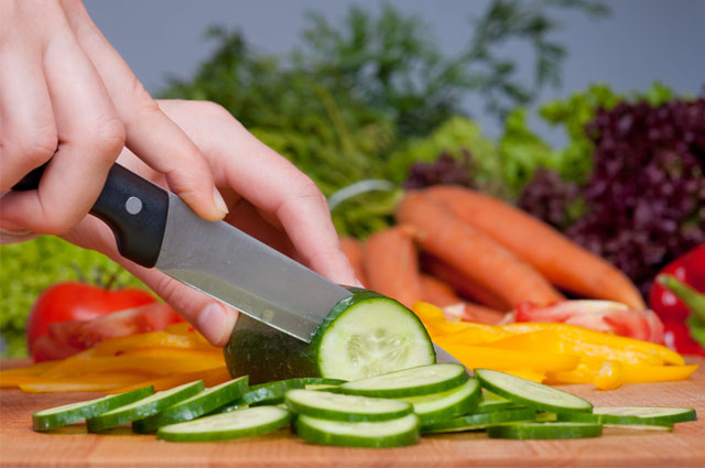 Gini 3 cara memotong sayuran  agar terlihat cantik