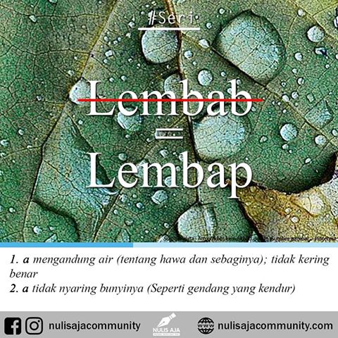Ini lho ejaan yang tepat menurut Pedoman Umum Ejaan Bahasa Indonesia