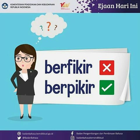 Ini lho ejaan yang tepat menurut Pedoman Umum Ejaan Bahasa Indonesia