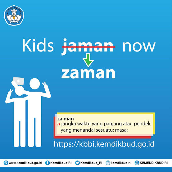 Ini lho ejaan yang tepat menurut Pedoman Umum Ejaan Bahasa Indonesia