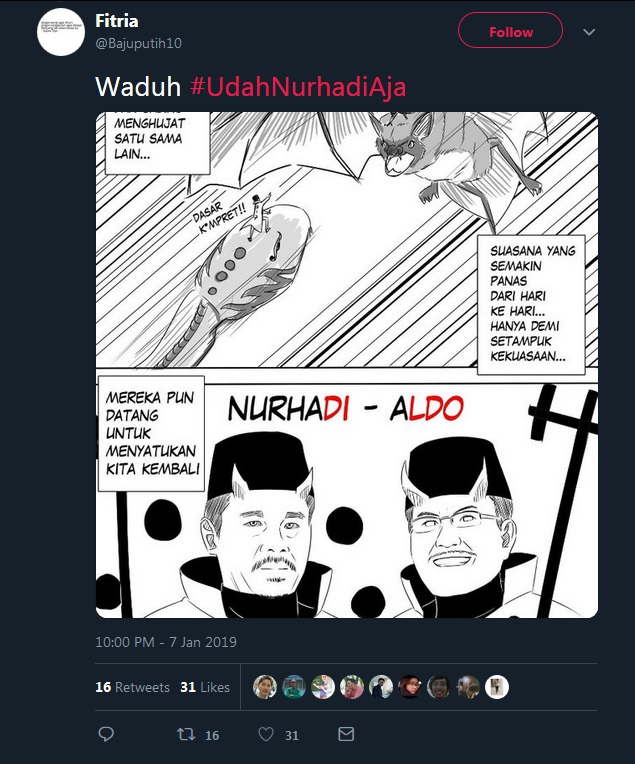 Foto: Twitter/@bajuputih10