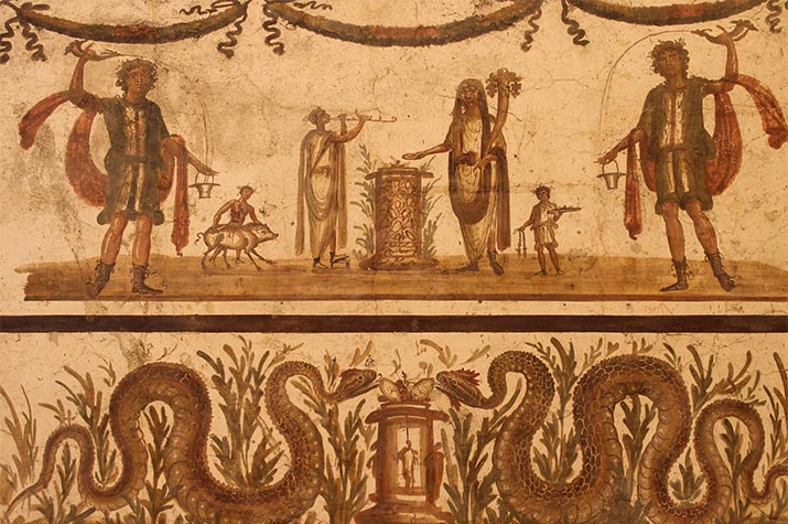 Pompeii's Painted Lararium