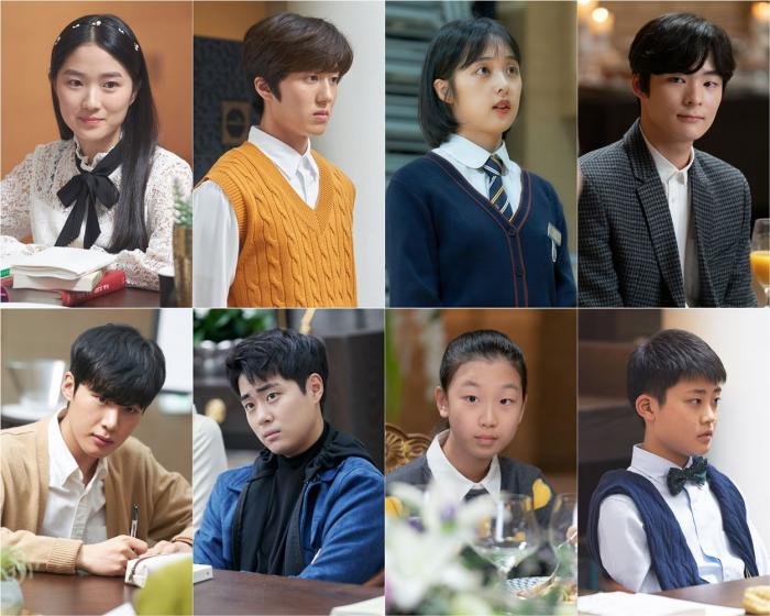 Anak-anak di drama Sky Castle