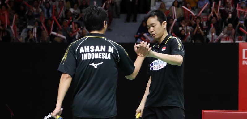 Pasangan Ahsan/Hendra melaju ke final Indonesia Masters Super 500
