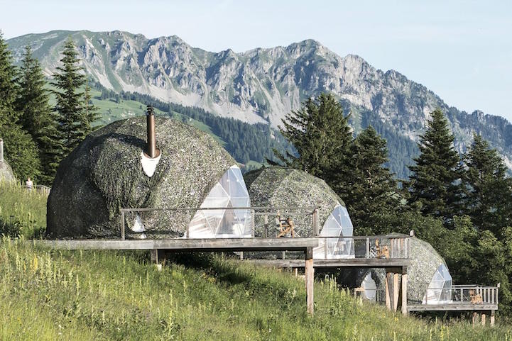 Geodesic Dome Hotel, kemewahan & petualangan di Pegunungan Alpen Swiss