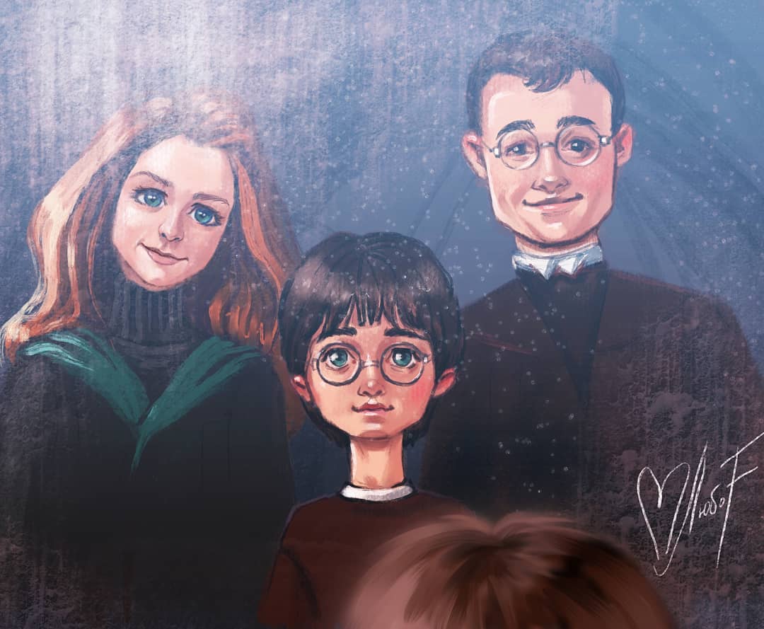 12 Karakter di film Harry Potter ini diubah jadi kartun, super imut