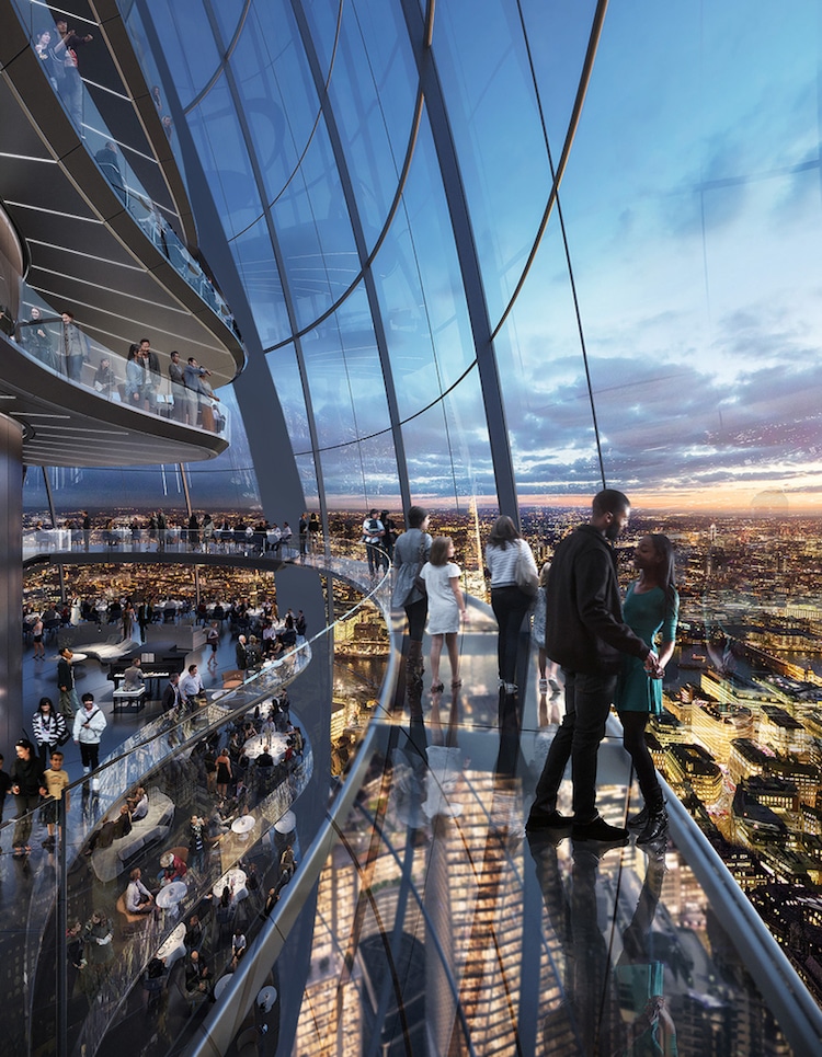 Jika disetujui, London akan punya arsitektur menara berbentuk tulip