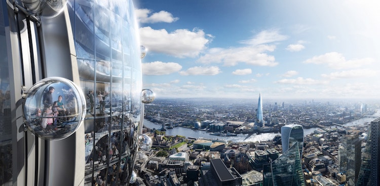 Jika disetujui, London akan punya arsitektur menara berbentuk tulip