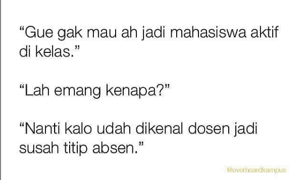 15 Cuitan & meme soal mahasiswa ini bikin ngakak tapi juga prihatin